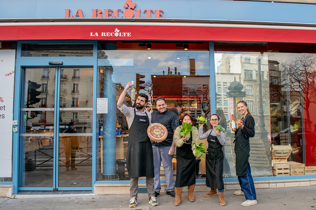 L'équipe La Récolte Chardon Lagache